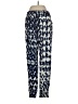 Vince. 100% Silk Print Blue Silk Pants Size S - photo 2