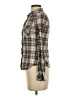 Fossil Plaid Green Long Sleeve Button-Down Shirt Size S - photo 5