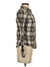 Fossil Plaid Green Long Sleeve Button-Down Shirt Size S - photo 4