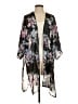 Cherish 100% Polyester Black Kimono Size S - photo 1