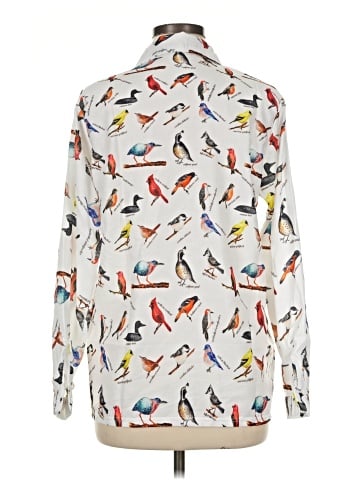 Unbranded Long Sleeve Button-Down Shirt (view 2)