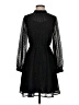 ModCloth 100% Polyester Polka Dots Black Cocktail Dress Size S - photo 1