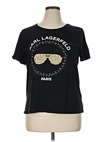 Karl Lagerfeld Paris Short Sleeve T-Shirt (view 1)