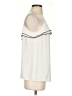 Ann Taylor LOFT Ivory Sleeveless Blouse Size S - photo 4