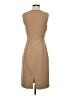 Centre Ville Solid Tan Casual Dress Size S - photo 2
