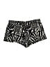 H&M 100% Viscose Print Black Shorts Size M - photo 2