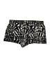 H&M 100% Viscose Print Black Shorts Size M - photo 1