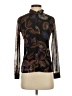 Johnny Was Paisley Black Long Sleeve Blouse Size XS - photo 1