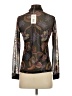 Johnny Was Paisley Black Long Sleeve Blouse Size XS - photo 2