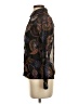 Johnny Was Paisley Black Long Sleeve Blouse Size XS - photo 5