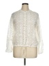 Johnny Was 100% Rayon Ivory Long Sleeve Blouse Size XL - photo 1