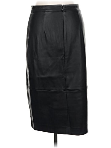 Ann Taylor Faux Leather Skirt (view 2)