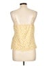 Blu Pepper 100% Polyester Yellow Sleeveless Blouse Size L - photo 2