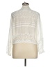 Johnny Was 100% Rayon Ivory Long Sleeve Blouse Size XL - photo 2