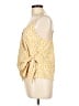 Blu Pepper 100% Polyester Yellow Sleeveless Blouse Size L - photo 5
