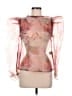 Shein Pink 3/4 Sleeve Blouse Size 6 - photo 1