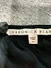 Veronica Beard 100% Silk Black Long Sleeve Silk Top Size 6 - photo 7