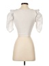 Zara Ivory Short Sleeve Top Size S - photo 2