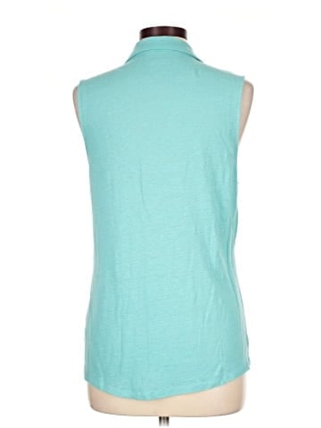 Talbots Sleeveless Button-Down Shirt (view 2)