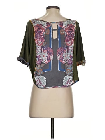Tiny Short Sleeve Blouse (view 2)