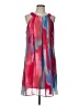 Robbie Bee 100% Polyester Tie-dye Red Cocktail Dress Size L - photo 1