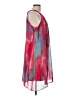 Robbie Bee 100% Polyester Tie-dye Red Cocktail Dress Size L - photo 4