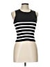 Happily Grey 100% Polyester Black Tank Top Size L - photo 1