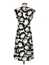 Chaps Print Black Casual Dress Size S - photo 2