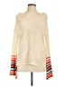 Hem & Thread Color Block Ivory Pullover Sweater Size L - photo 1