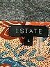 1.State 100% Polyester Orange Long Sleeve Blouse Size L - photo 7