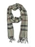 Unbranded Plaid Gray Scarf One size - photo 1