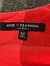 One Clothing 100% Polyester Solid Red Orange Casual Dress Size XS - photo 7