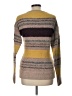 Hem & Thread 100% Acrylic Stripes Brown Pullover Sweater Size L - photo 2