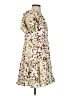 Entro 100% Polyester Floral Ivory Cocktail Dress Size S - photo 4