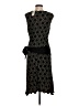 Max Studio 100% Polyester Black Cocktail Dress Size S - photo 2