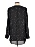 Apt. 9 100% Polyester Black Long Sleeve Blouse Size L - photo 2