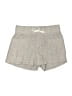 Athleta 100% Linen Chevron-herringbone Gray Shorts Size 2 - photo 1