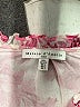 Maison d' Amelie 100% Polyester Floral Pink Short Sleeve Blouse Size L - photo 7