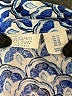 Sigrid Olsen 100% Linen Print Blue Short Sleeve Blouse Size 1X - photo 7