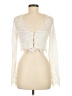 Lulus Ivory Long Sleeve Top Size M - photo 2