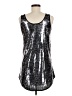 Romeo & Juliet Couture 100% Polyester Silver Sleeveless Top Size M - photo 2