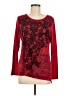 Style&Co Red Long Sleeve Blouse Size M - photo 1