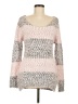 Say What? Tweed Pink Pullover Sweater Size M - photo 1