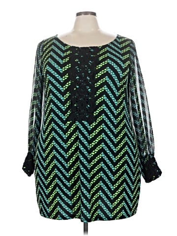 Alfani 3/4 Sleeve T-Shirt (view 1)