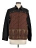 Chico's Design 100% Cotton Paisley Brown Jacket Size M - photo 1