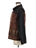 Chico's Design 100% Cotton Paisley Brown Jacket Size M - photo 5