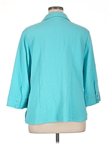 Cj Banks 3/4 Sleeve Blouse (view 2)