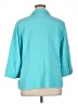 Cj Banks Teal 3/4 Sleeve Blouse Size 1X - photo 2