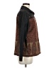 Chico's Design 100% Cotton Paisley Brown Jacket Size M - photo 4