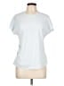 Babaton 100% Polyester Silver Blue Short Sleeve Top Size L - photo 1
